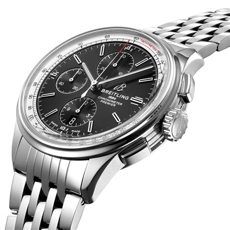 Premier Chronograph 42 Stainless steel 